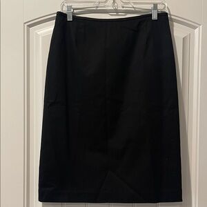 Tahari Arthur S Levine Classic‎ Black Pencil Skirt 6 NWT